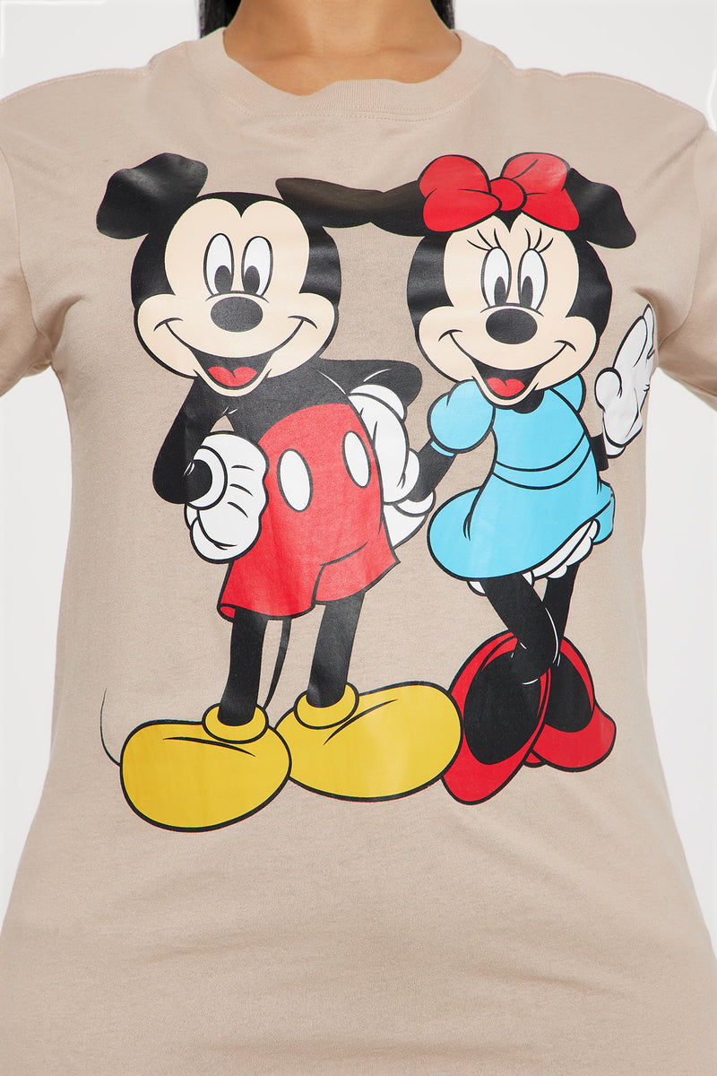 Mickey and minnie mouse t shirt top