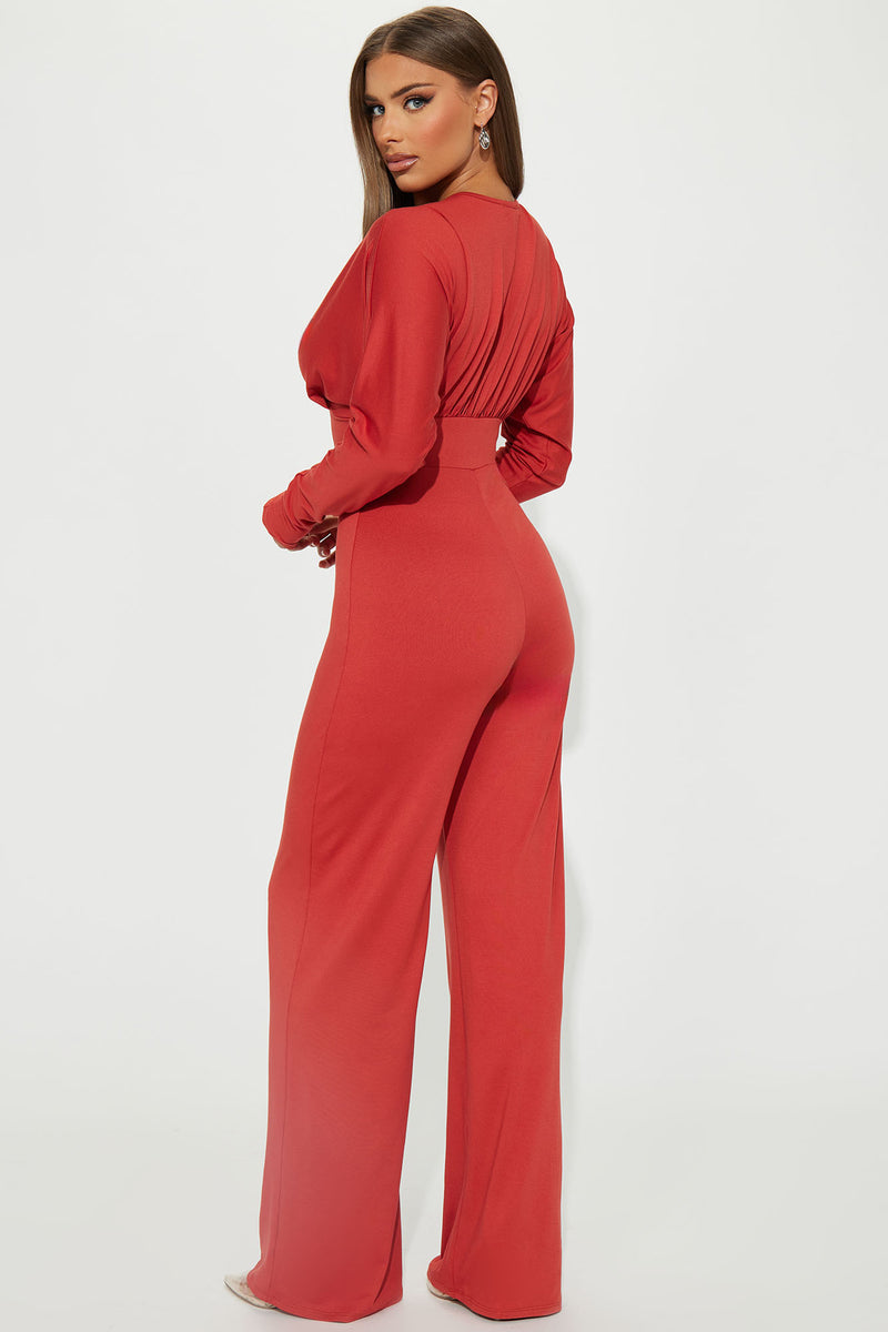 Bail Me Out Jumpsuit Rust Fashion Nova, Jumpsuits Fashion Nova