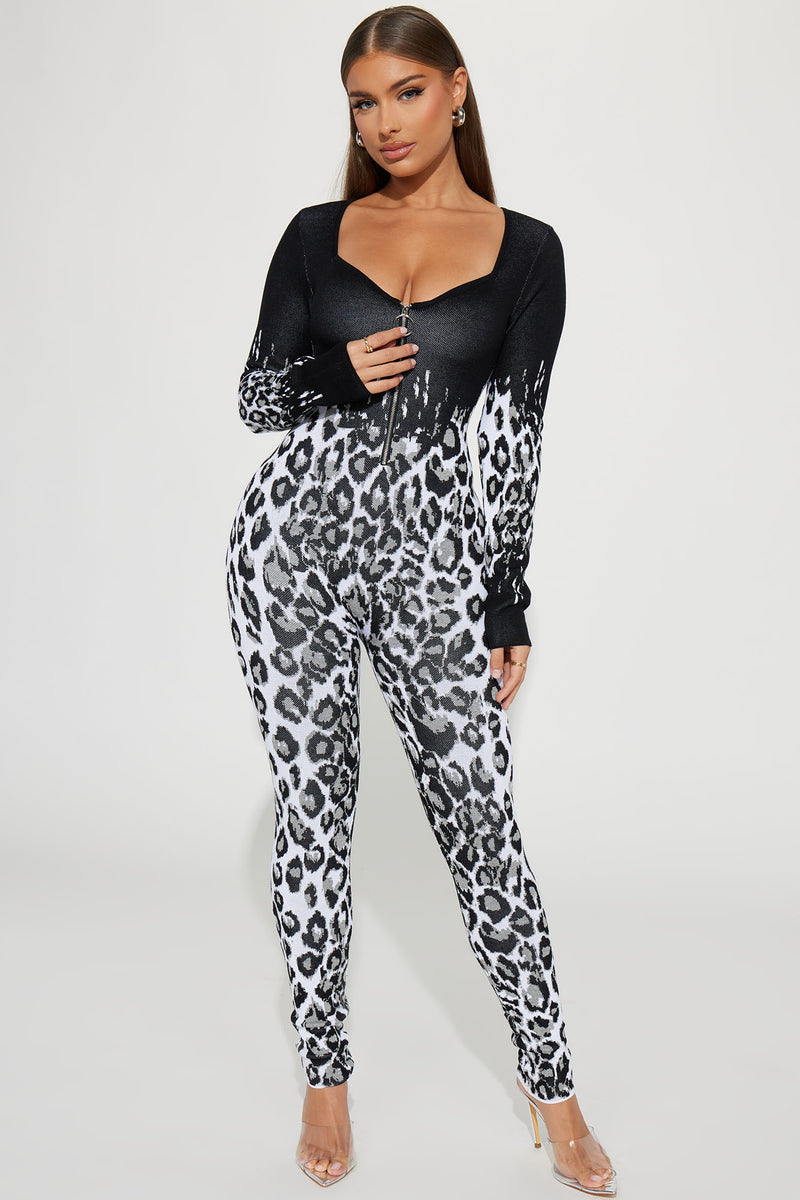 Leopard print jumpsuit fashion nova 2025