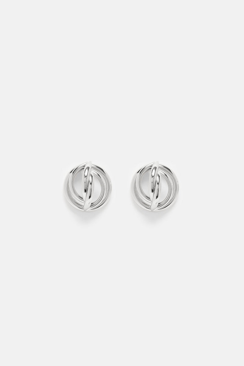 Turning Things Around Earrings Silver Fashion Nova, Jewelry