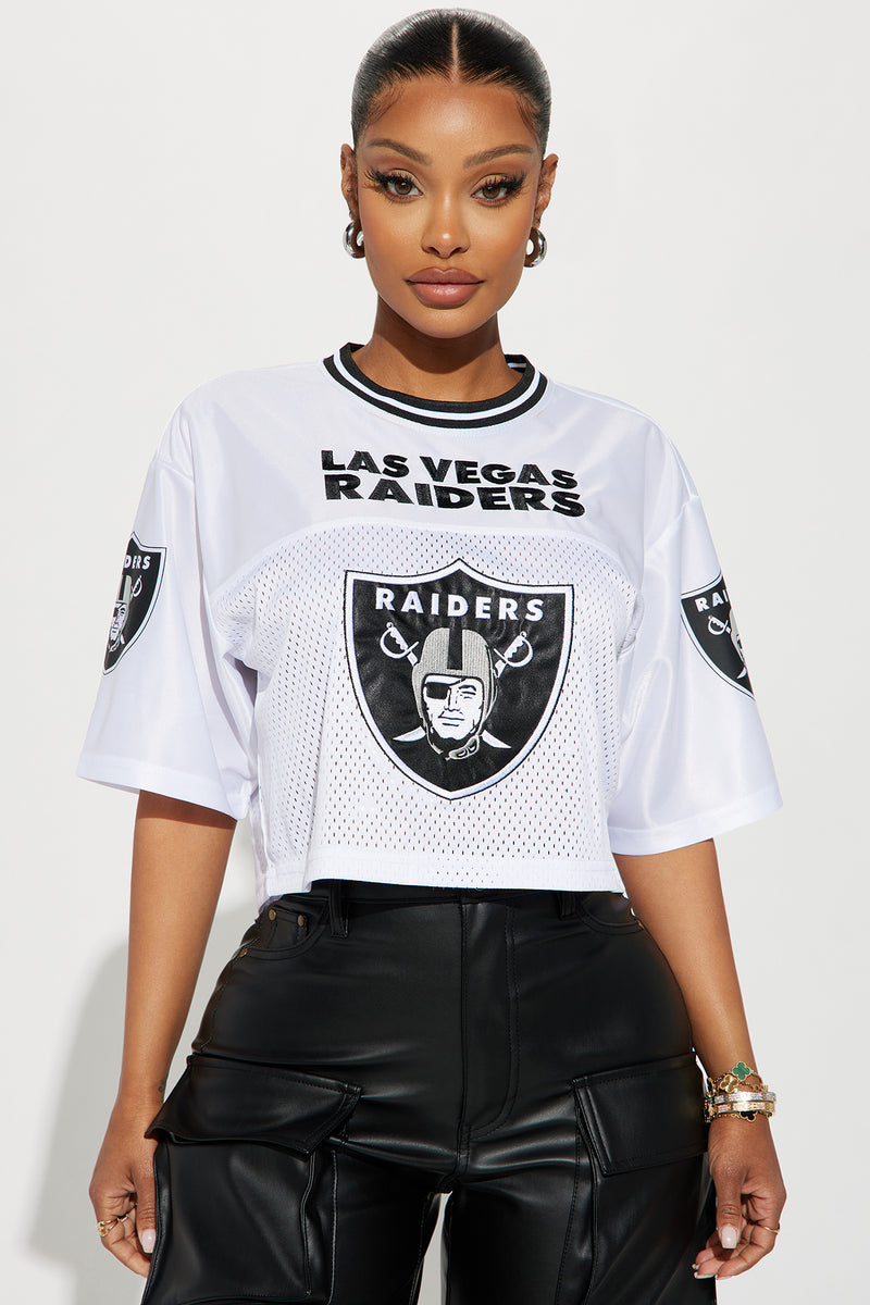 Raiders crop top hoodie store