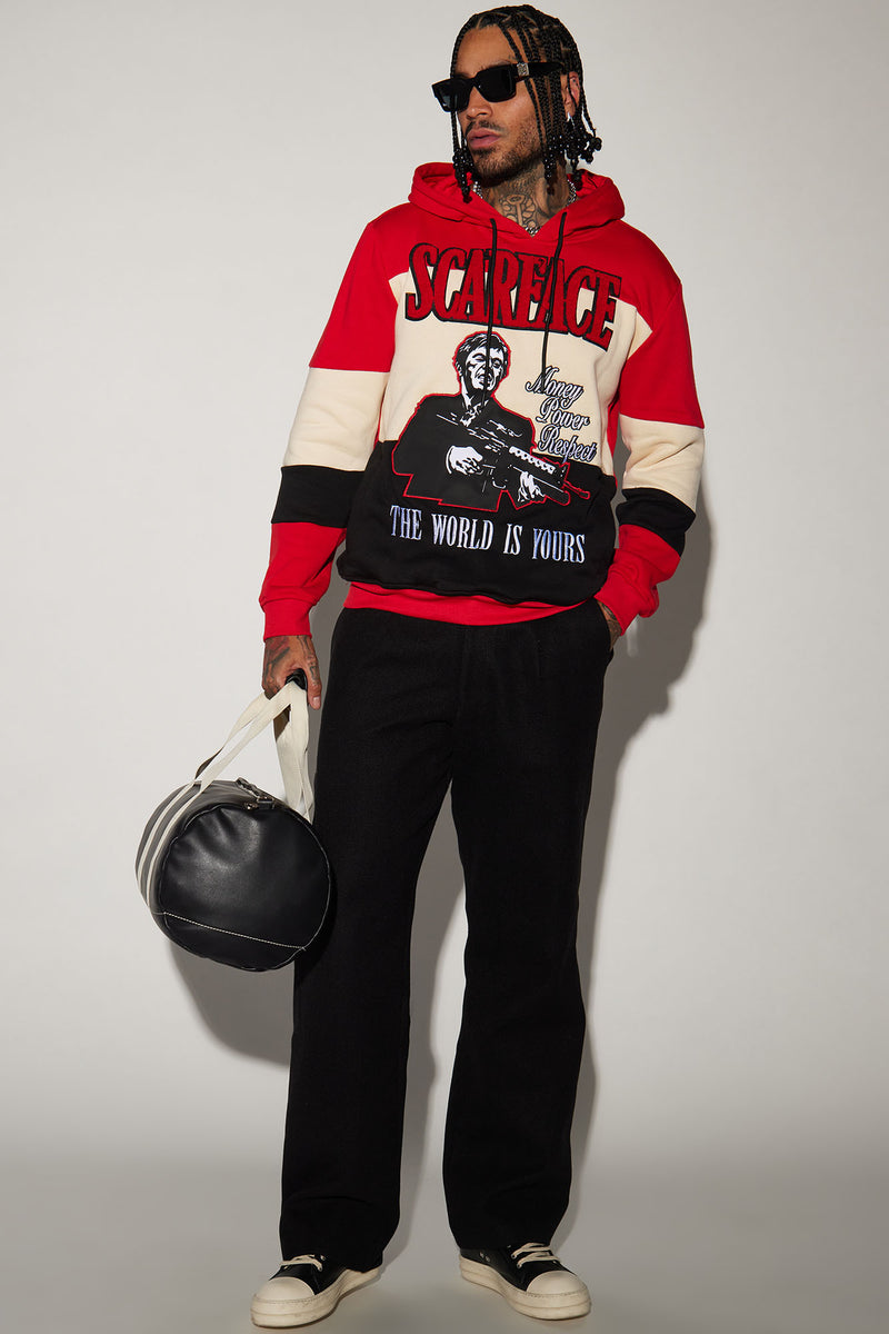 Scarface The World Is Yours Hoodie Multi Color Fashion Nova, Mens