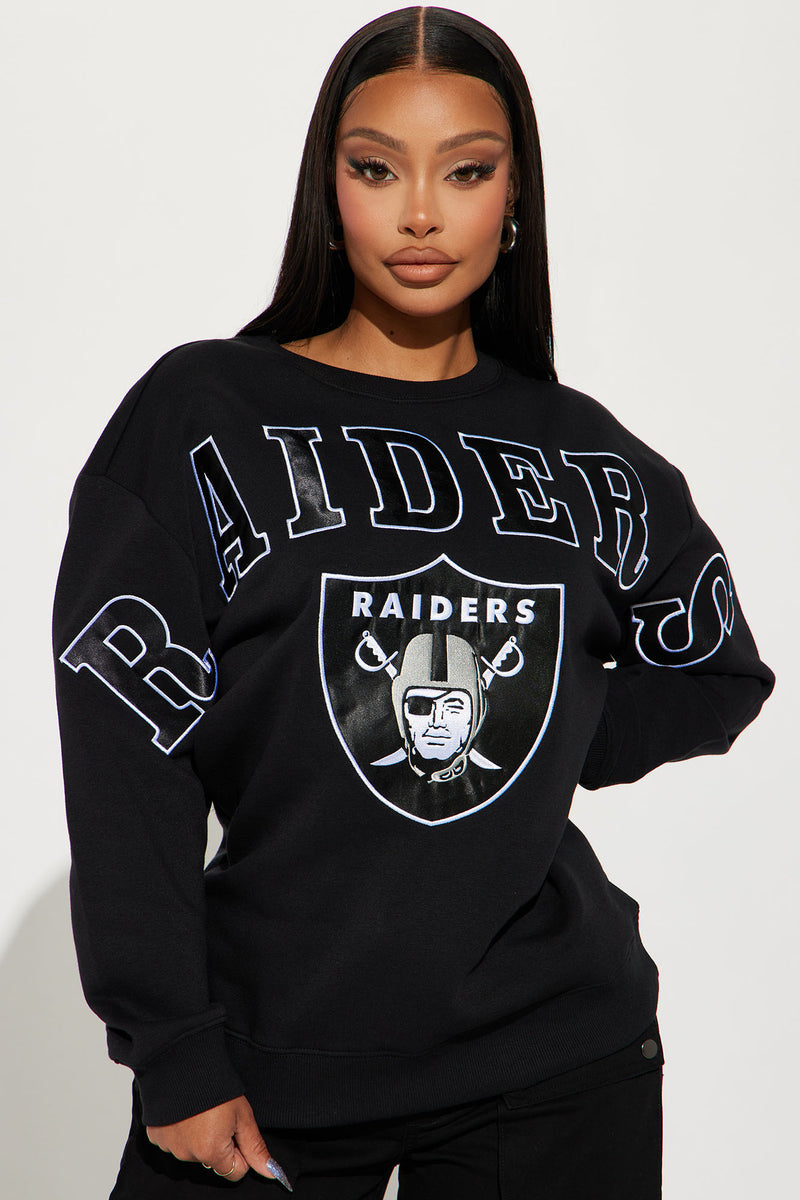 Raiders crewneck sweatshirt deals