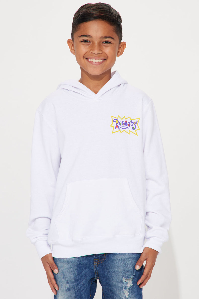 Mini The Rugrats Crew Hoodie White Fashion Nova Kids Tops T