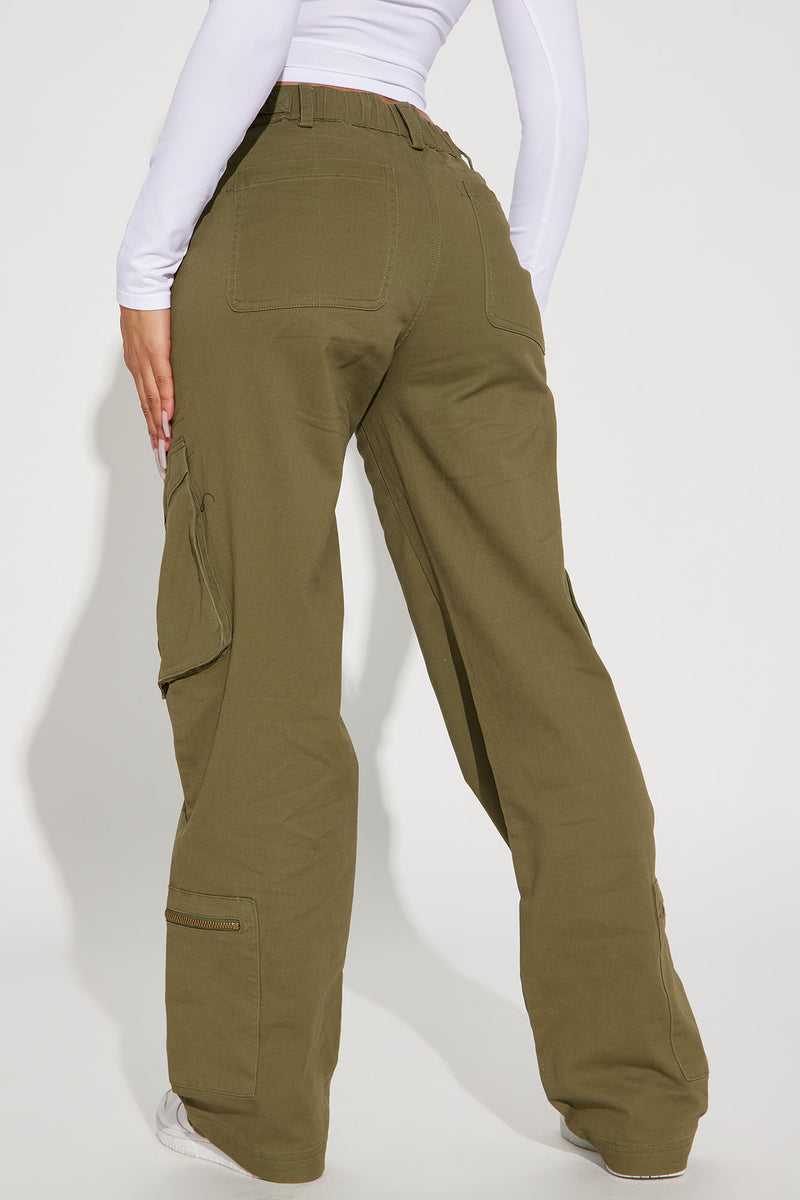 High Standards Wide Leg Cargo Pant - Olive | Fashion Nova, Pants ...