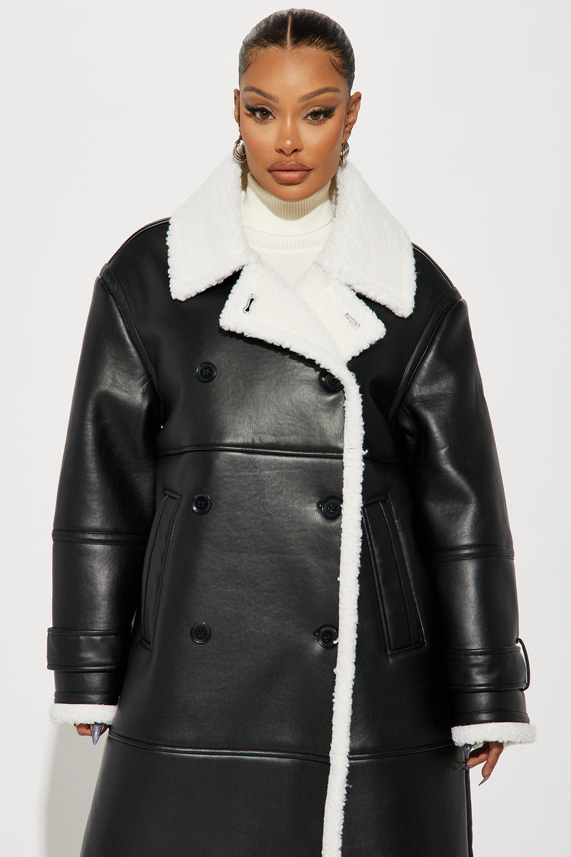 Hard To Replace Trench Coat Black Fashion Nova Jackets