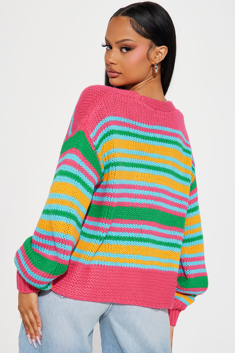 Rainbow sweater fashion clearance nova