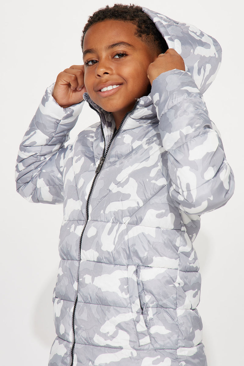 Grey top kids jacket