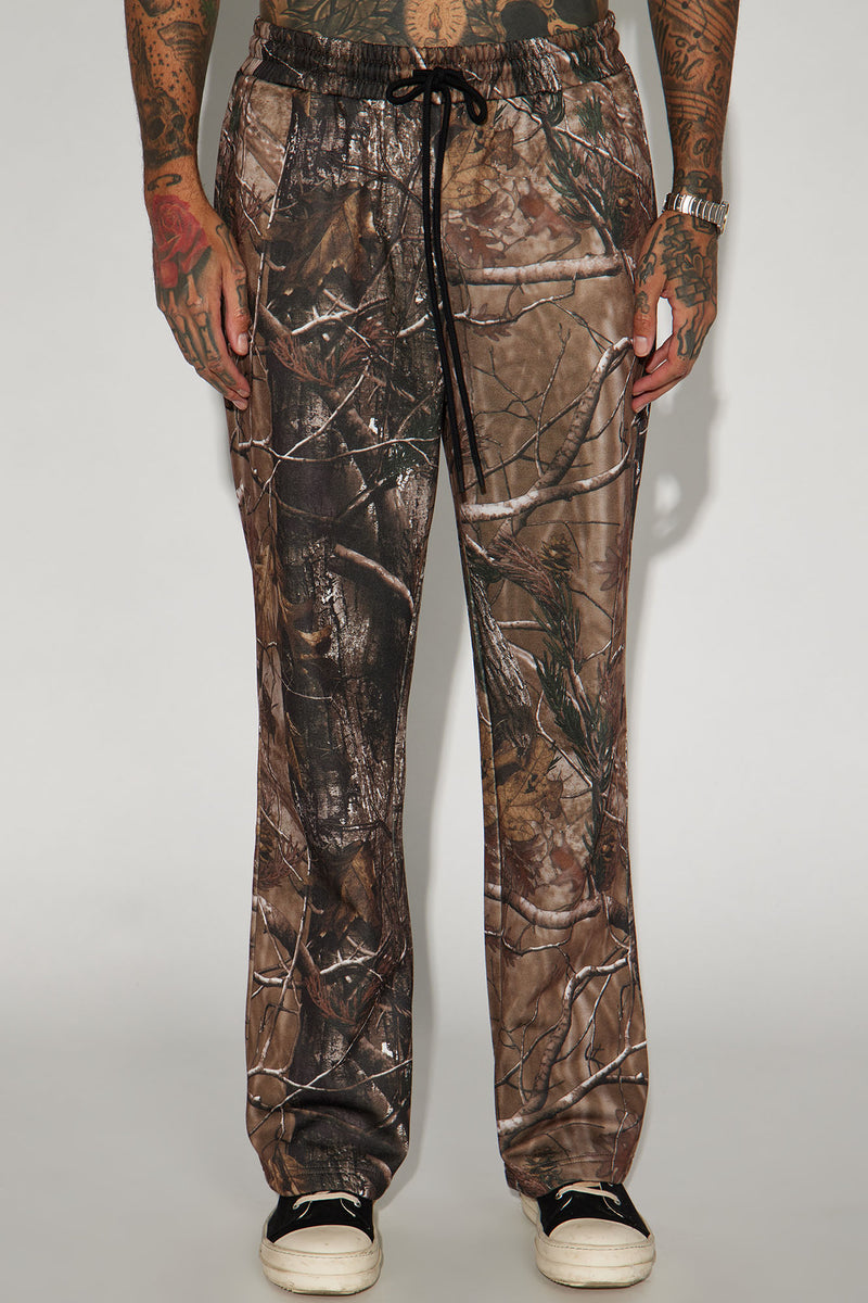Tree Camo Straight Sweatpant Camouflage Fashion Nova, Mens Fleece