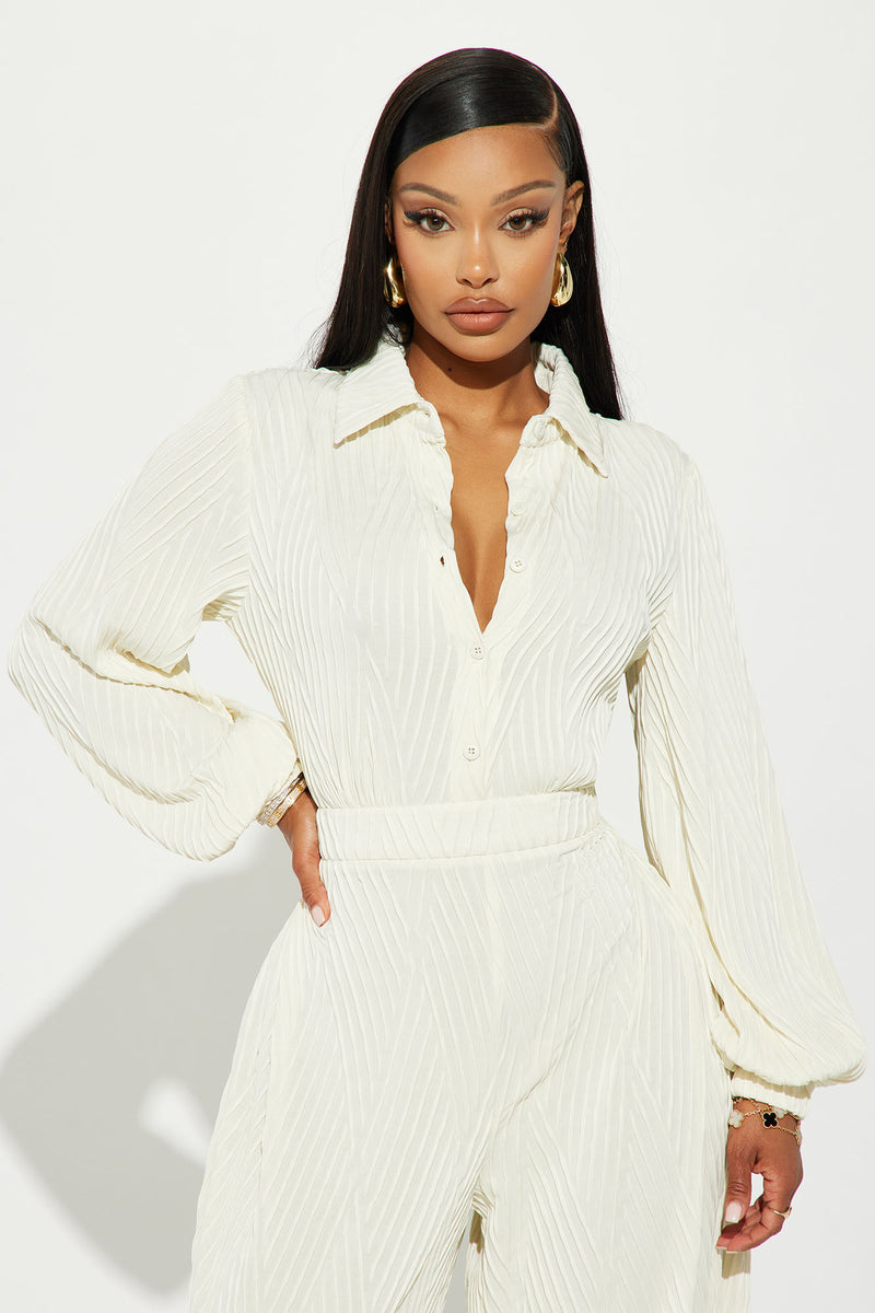 Outside The Lines Jumpsuit Cream Fashion Nova, Jumpsuits Fashion Nova