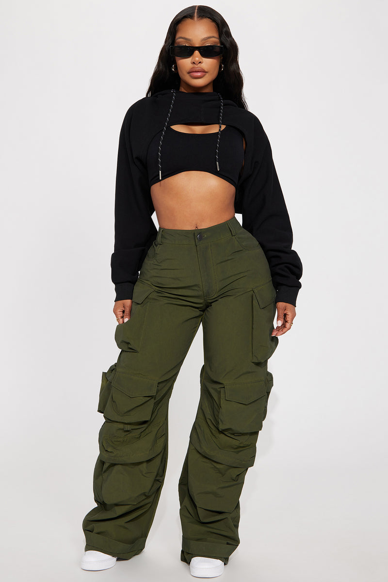 Cropped hoodie fashion nova online