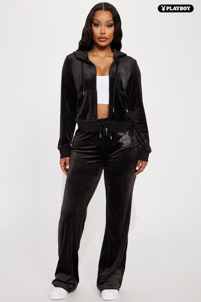 Playboy cheap velvet tracksuit