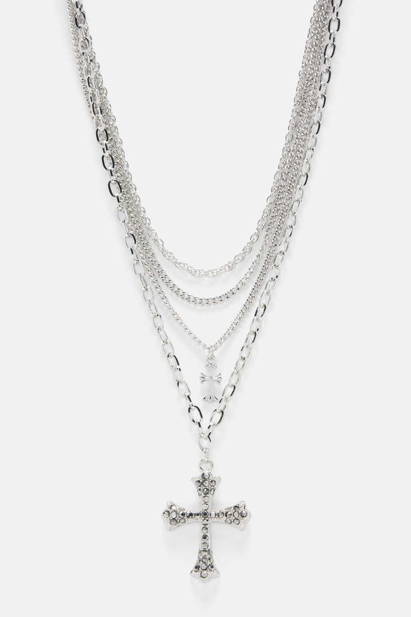 Prayers Answered Necklace Silver Fashion Nova, Jewelry Fashion Nova