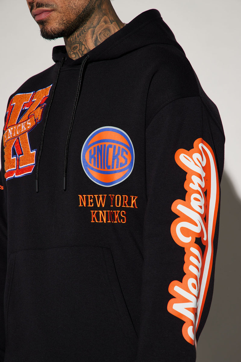 Black discount knicks hoodie