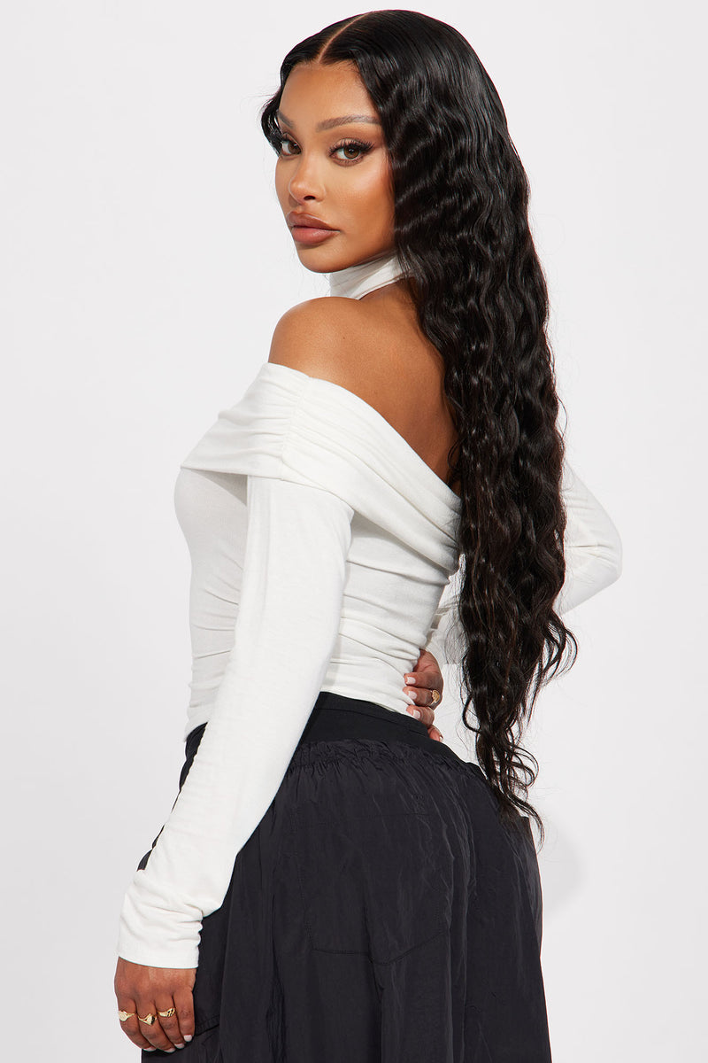 One shoulder top fashion nova outlet