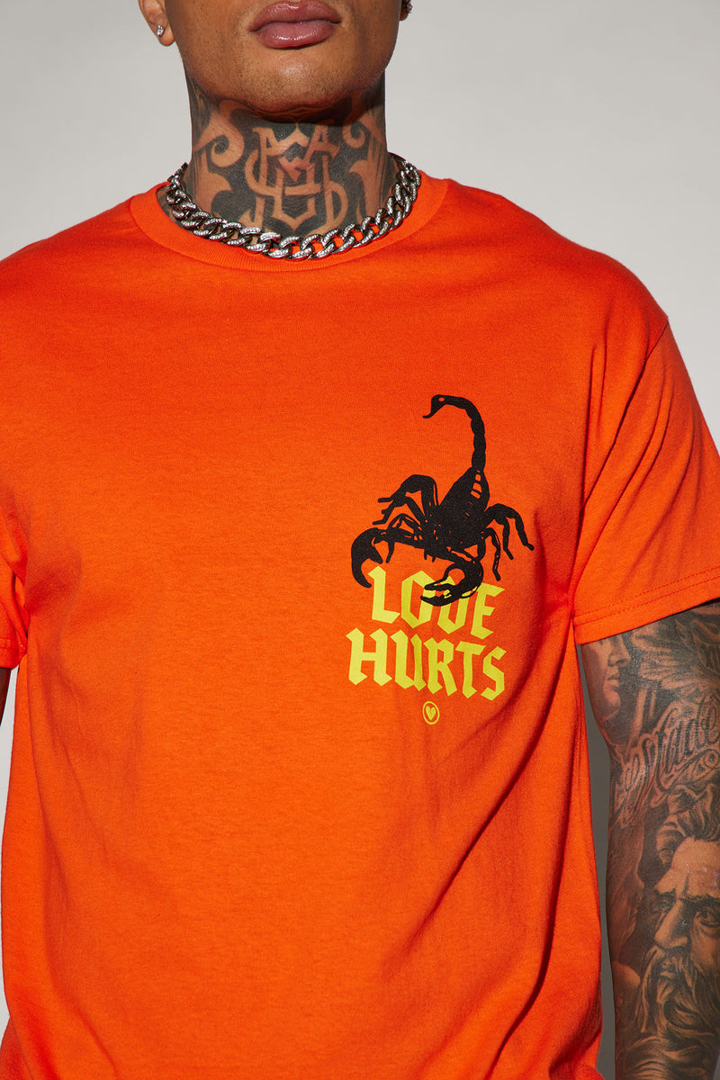 T shirt orange new arrivals femme