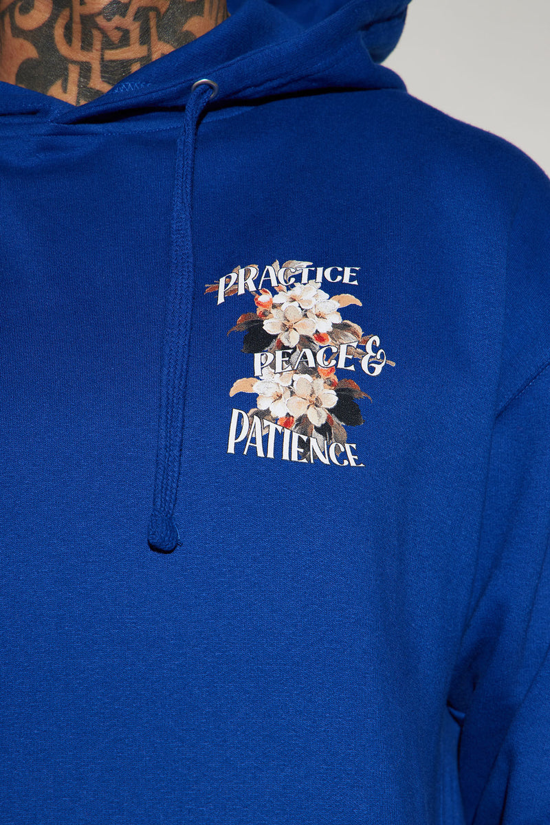 Huf blue rose hoodie hot sale