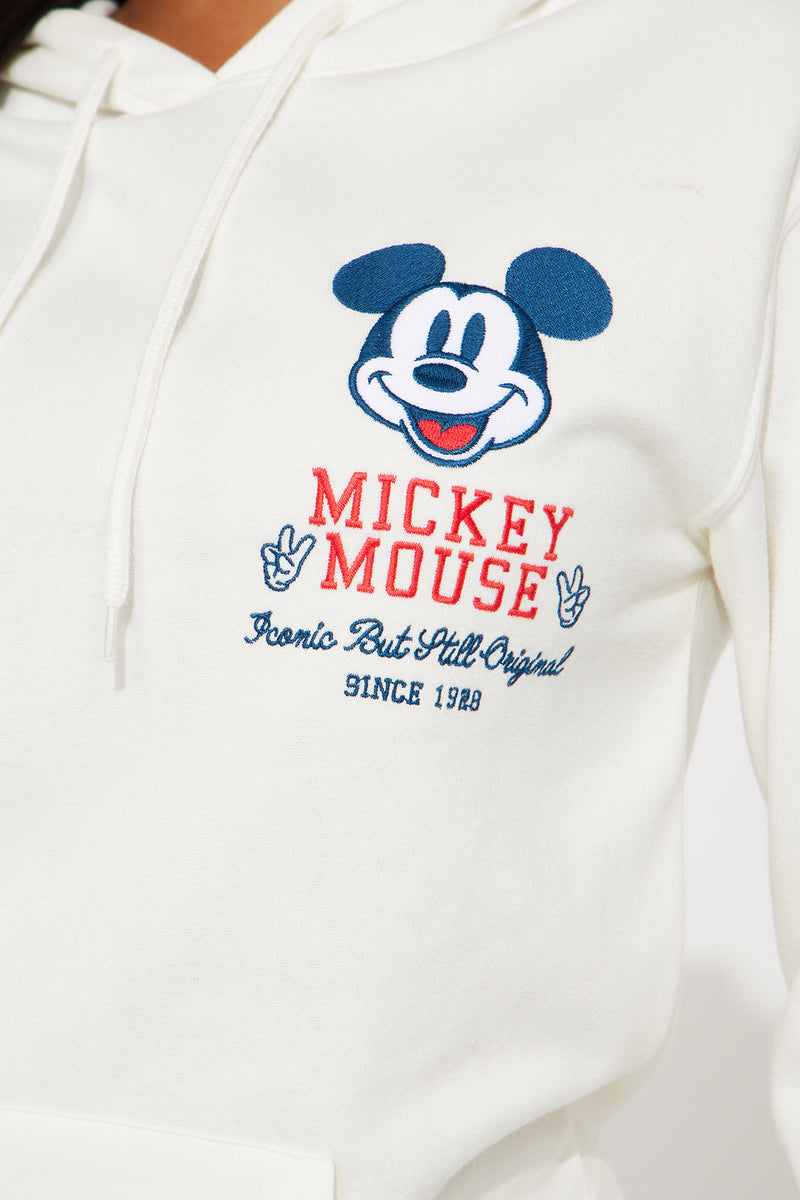 Off white mickey mouse hoodie store