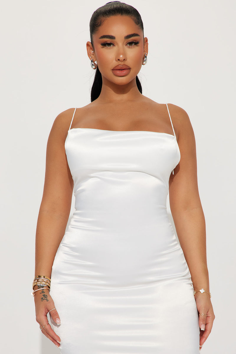 Fashion nova plus size white dress new arrivals