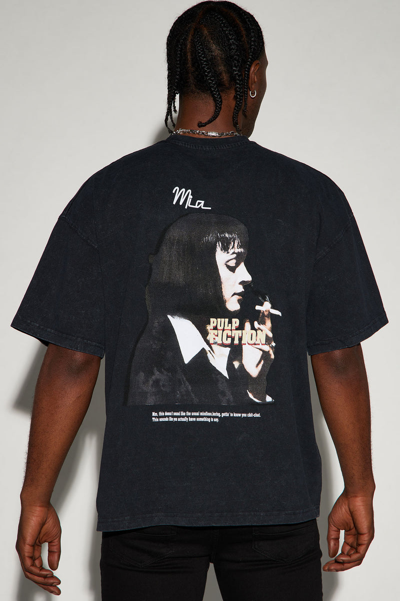 Black pulp sales fiction shirt