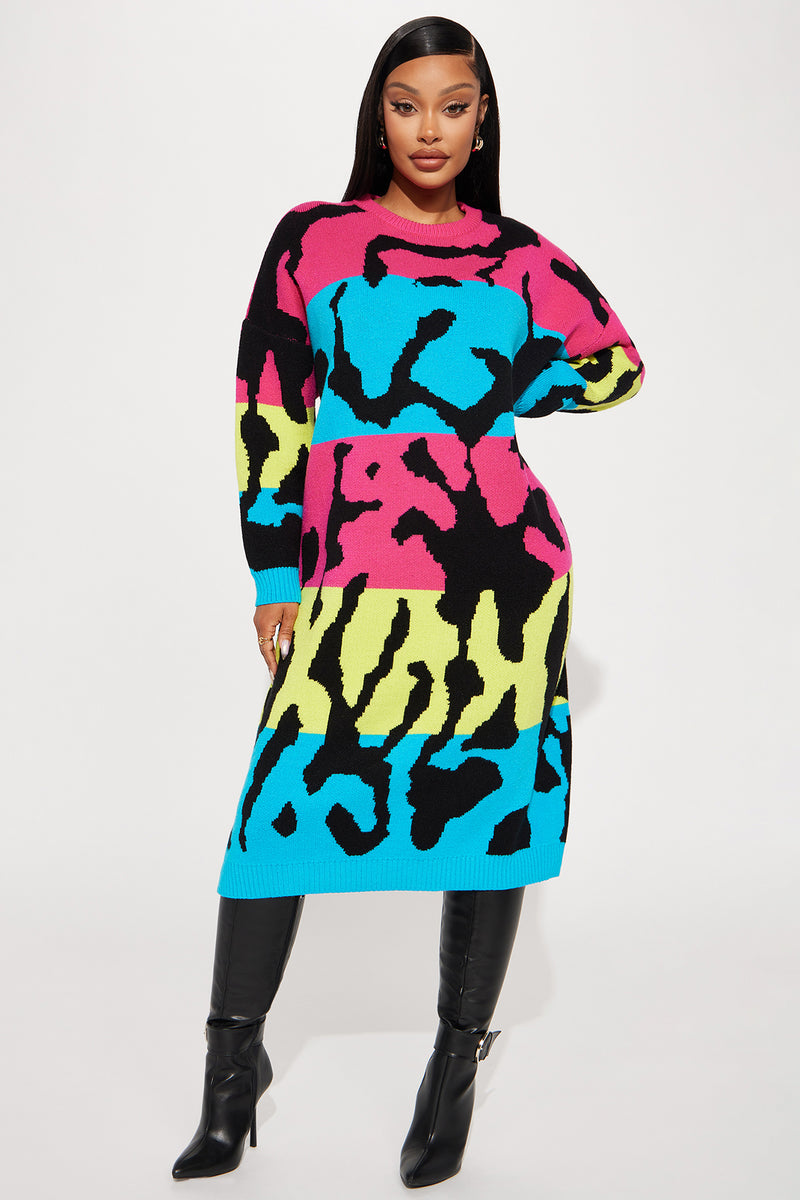 Evelyn Sweater Midi Dress