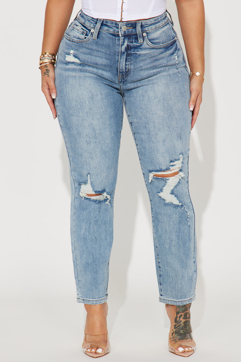 Tobi high rise mom cheap jeans