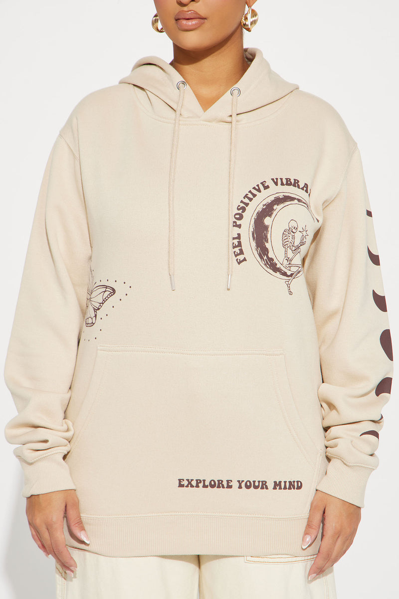 Missguided beige on sale hoodie
