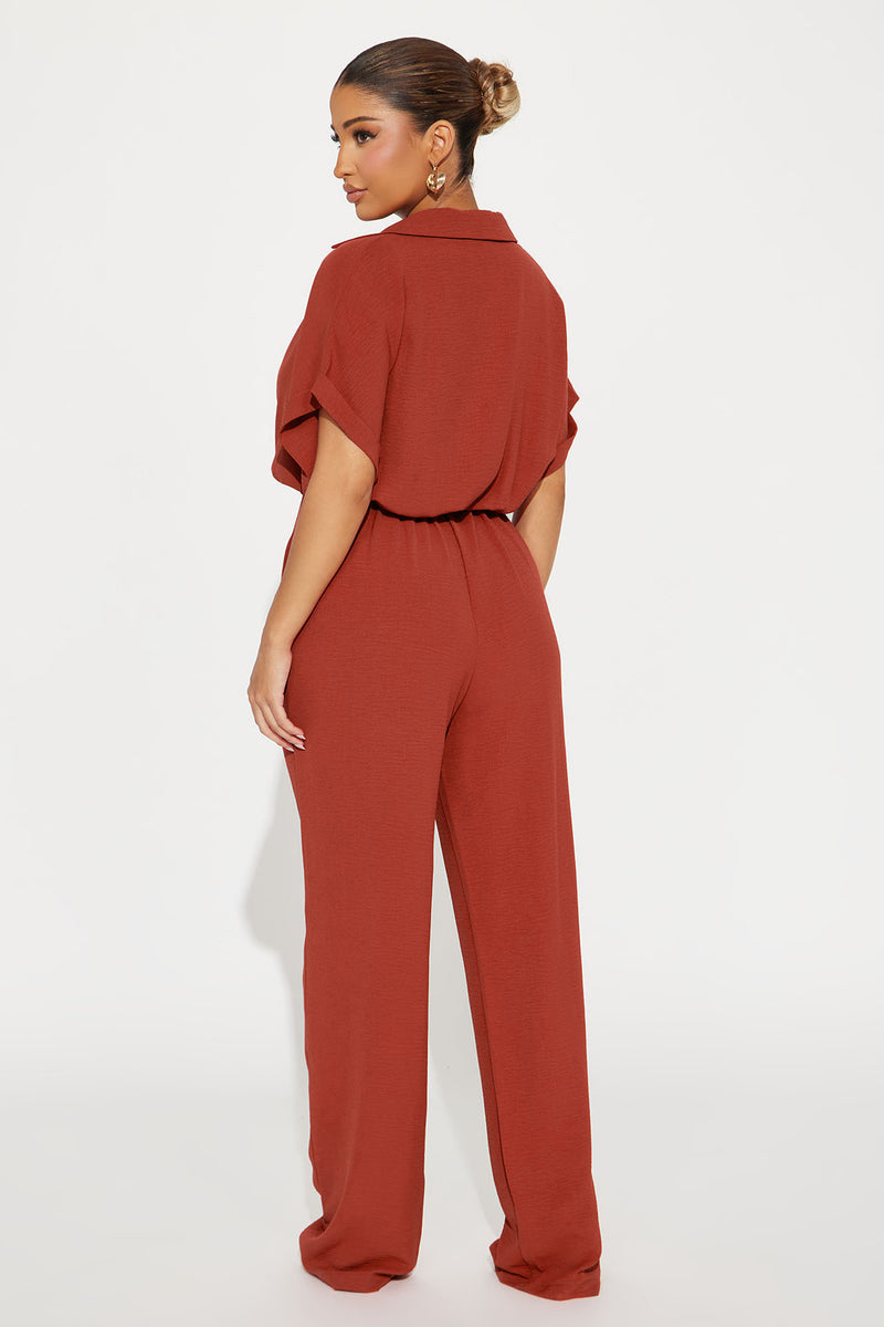 Milani Jumpsuit Rust Fashion Nova, Jumpsuits Fashion Nova