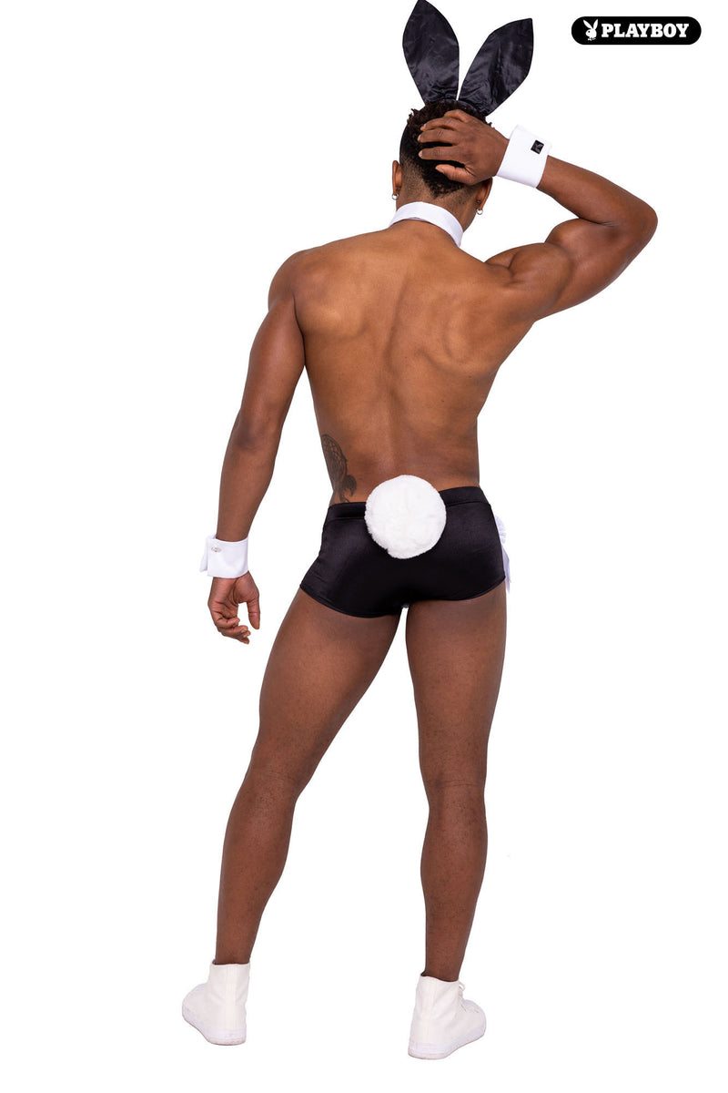 Playboy Classy Bunny 8 Piece Costume Set Black Fashion Nova, Mens