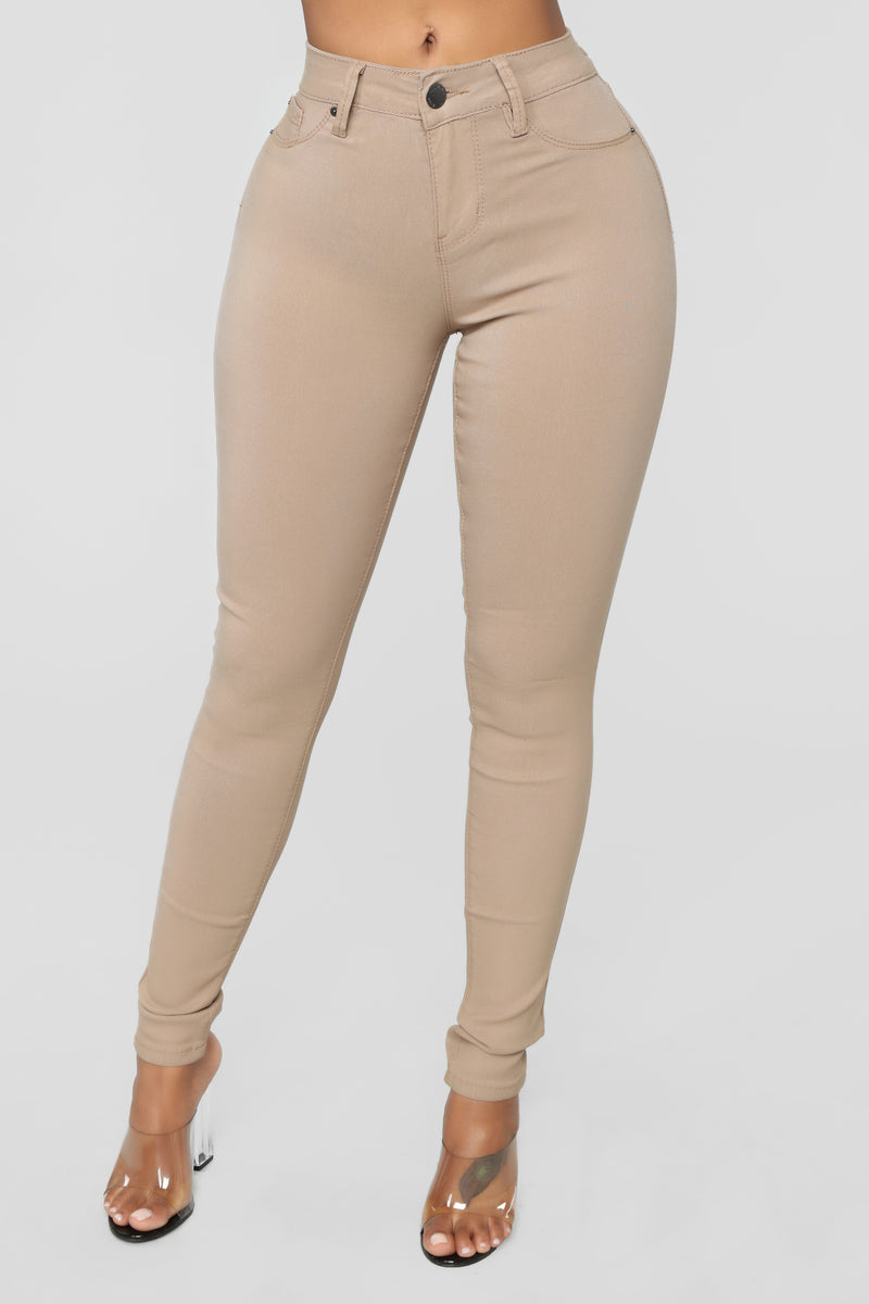 Hyperstretch Skinny Pants Tan Fashion Nova Pants Fashion Nova