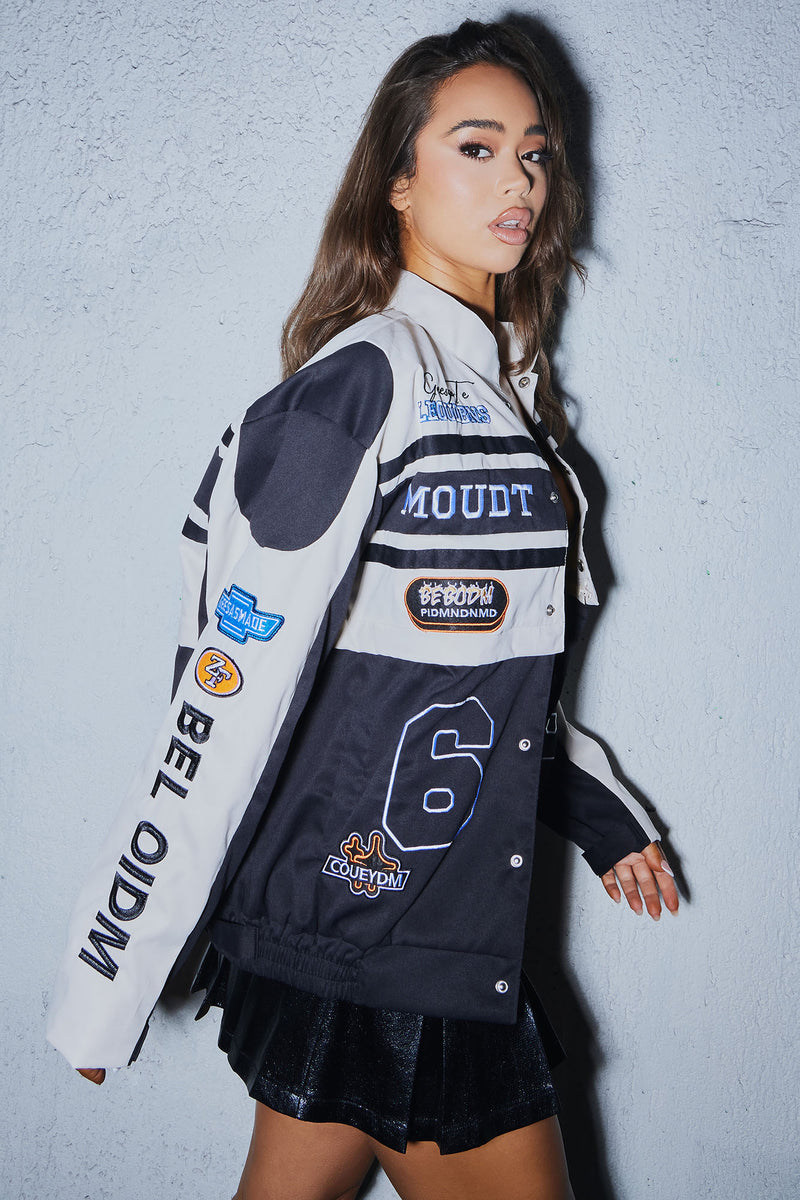 Winter in downtown outlet jacket fashion nova