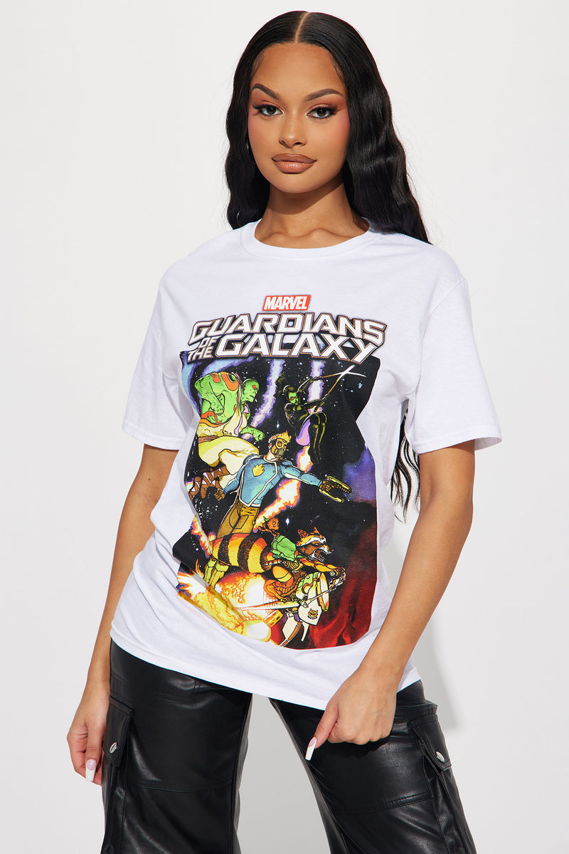 Guardians Of The Galaxy Graphic T Shirt White
