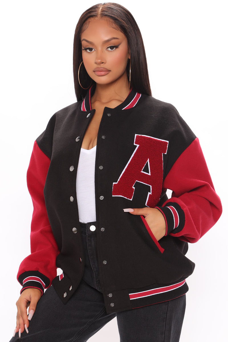 Chi Varsity Jacket - Red/combo  Fashion Nova, Mens Jackets