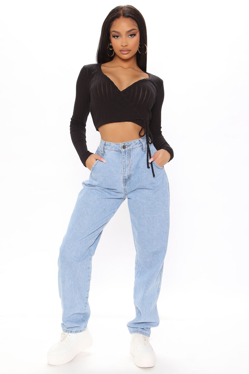 This Is Knit Long Sleeve Top - Black | Fashion Nova, Knit Tops | Fashion Nova