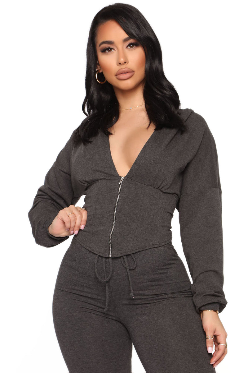 Fashion nova sale zip up hoodie
