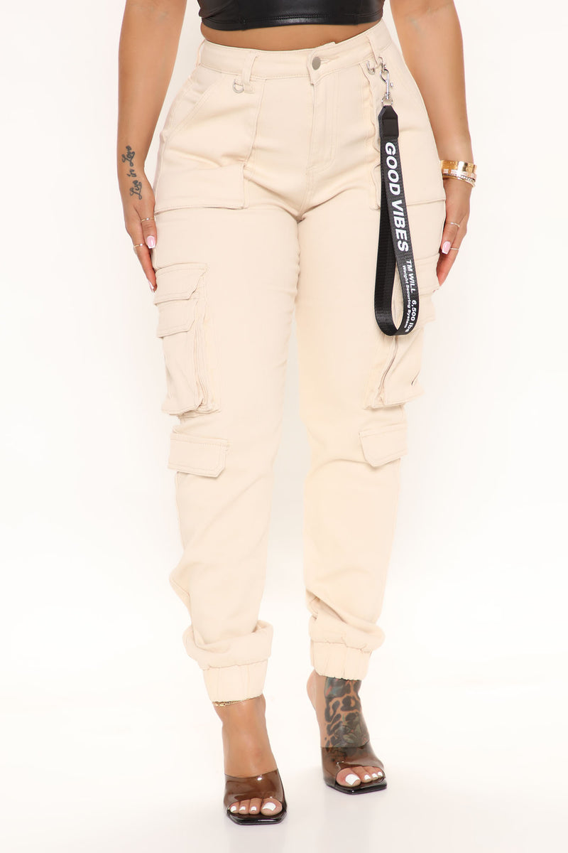 Good vibes cargo discount jogger