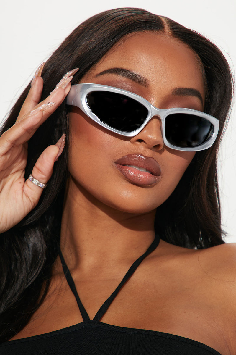 Silver sunglasses hotsell womens