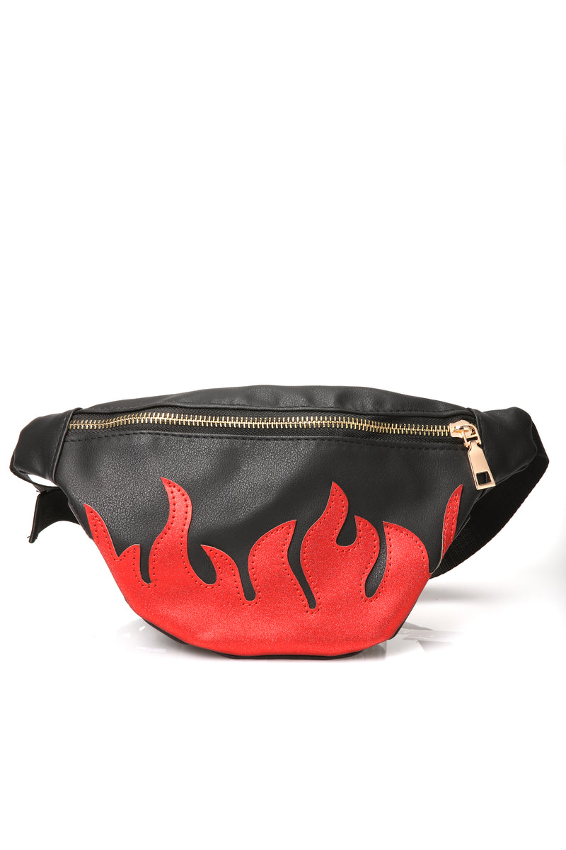 Red fanny top pack fashion nova