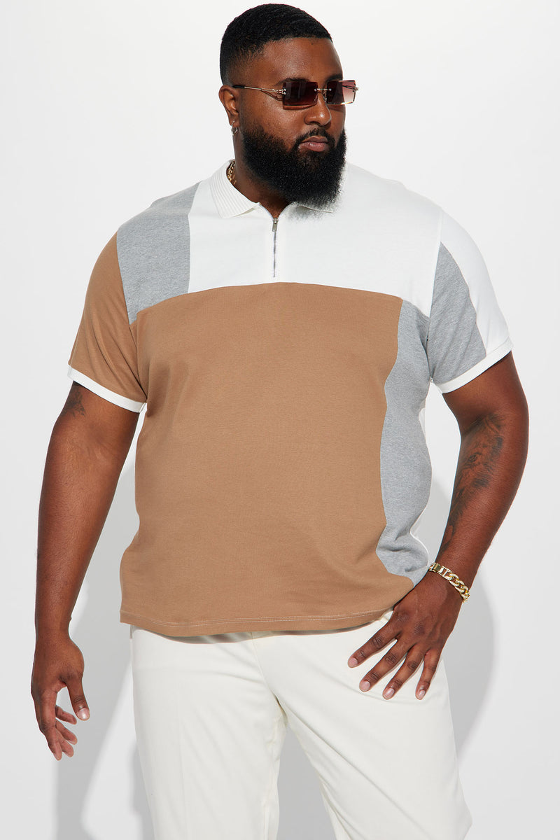 Brother Short Sleeve Polo Khaki