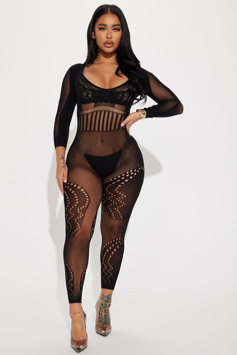 Scarlett Seamless Jumpsuit Black