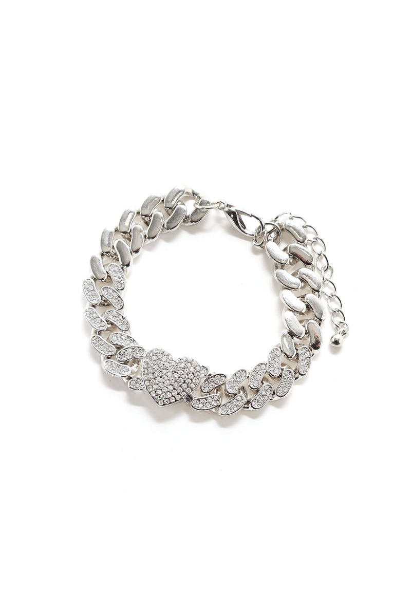 All My Love And More Bracelet Silver Fashion Nova, Jewelry
