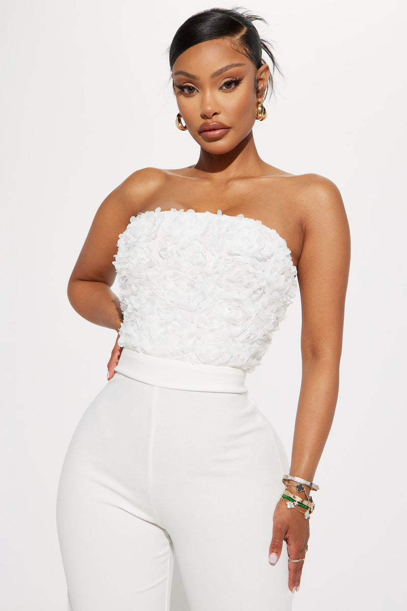 Floral jumpsuit fashion nova shop