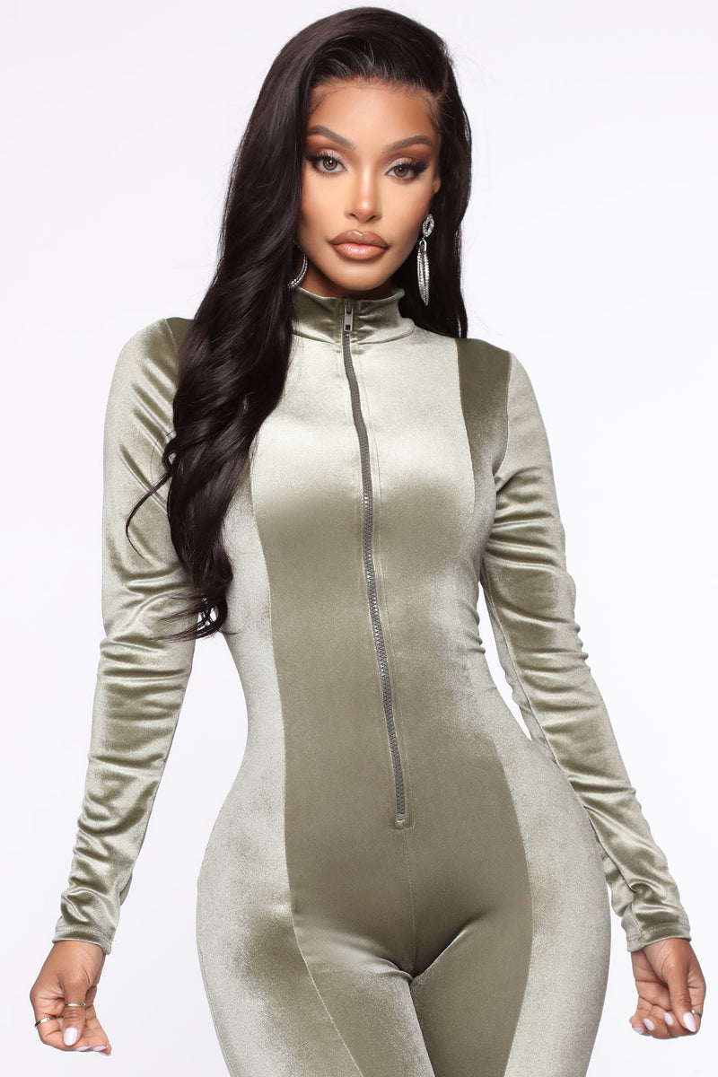 Chocolate dream cheap velvet jumpsuit