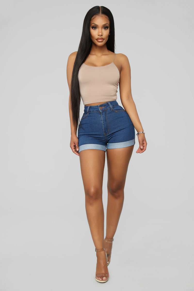 High waisted jean shorts shop fashion nova