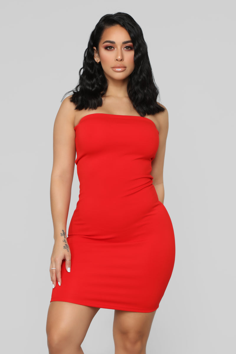 She Has It Made Bodycon Dress Red Fashion Nova Dresses