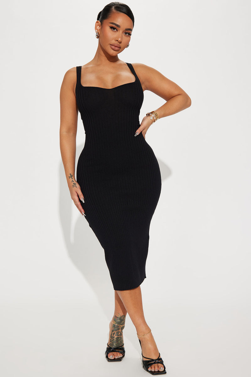Felicia ribbed store dress fashion nova