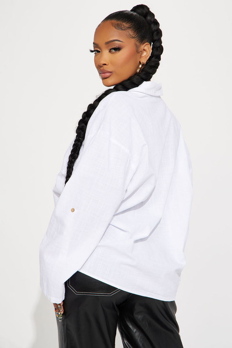 Choosing You Shirt White Fashion Nova, Shirts & Blouses Fashion Nova