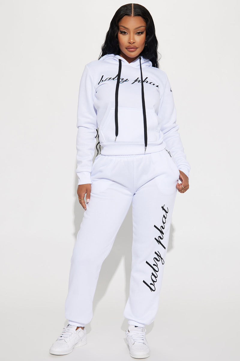 Baby phat top sweatsuit womens