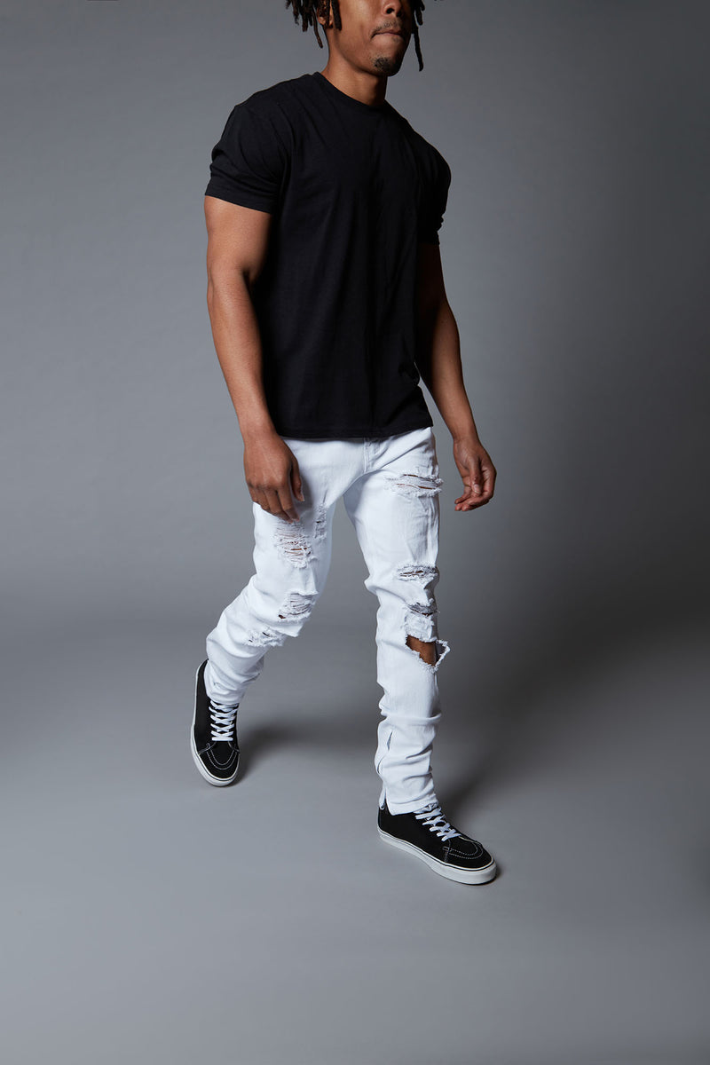 Fashion nova men ripped jeans clearance