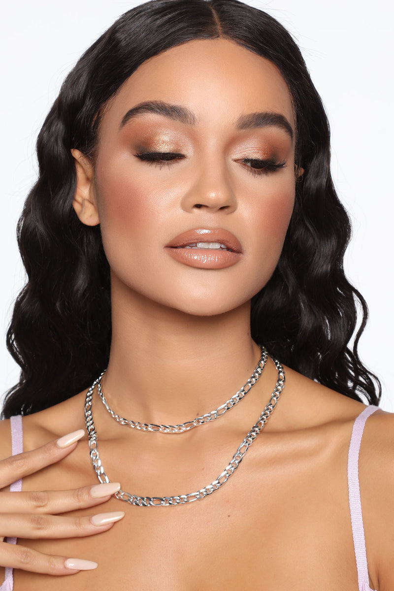 Everyday Chain Necklace Silver Fashion Nova, Jewelry Fashion Nova